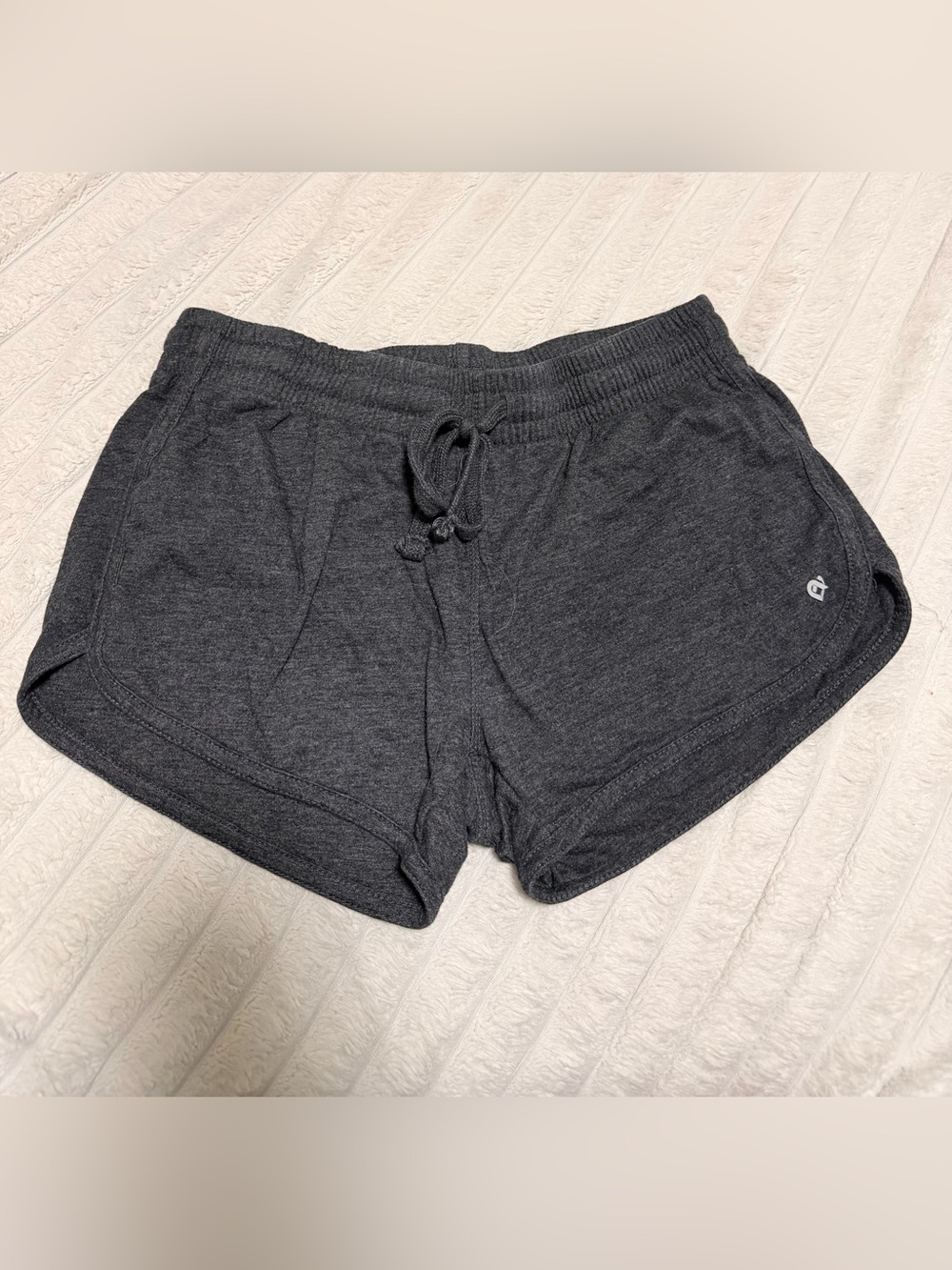 Colosseum Women's Dark Gray Athletic Drawstring Shorts